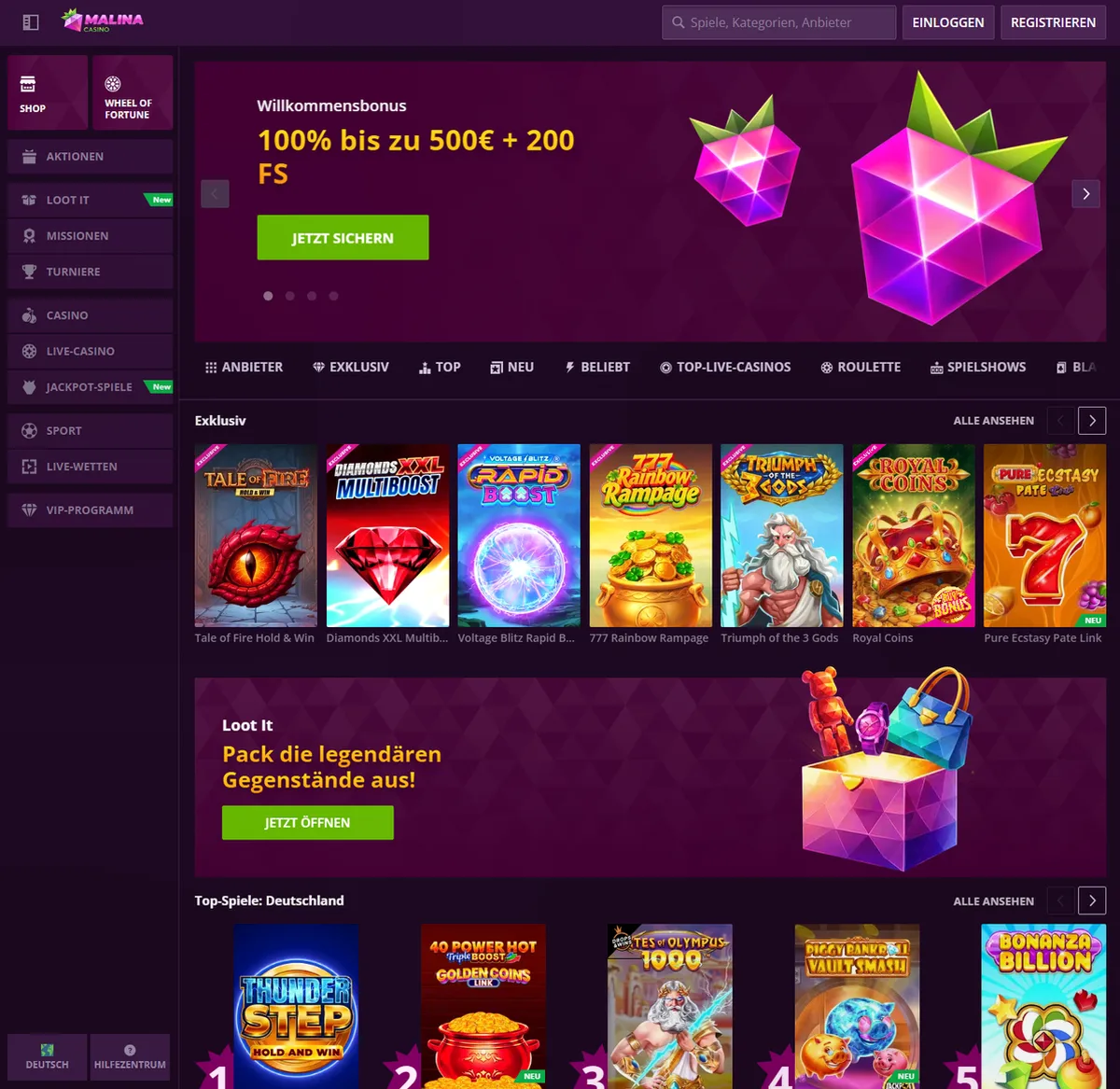 MalinaCasino